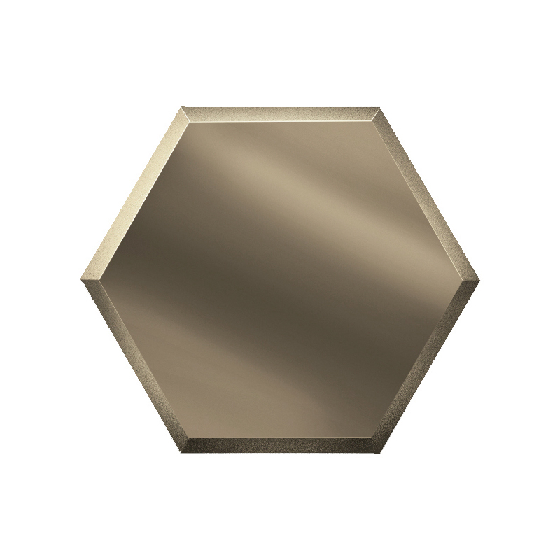 Бронзовая плитка "Соты"